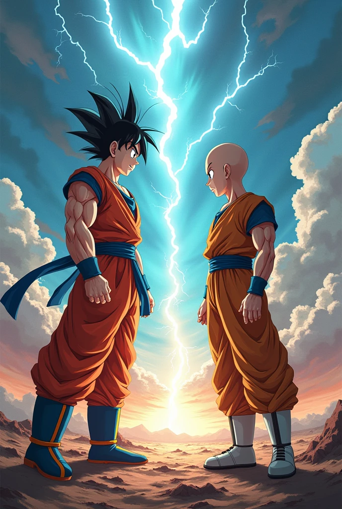 Goku and Saitama 