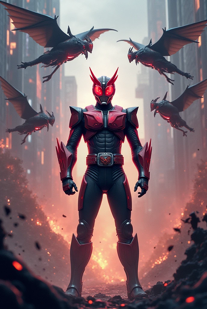 That is？、That is！？、That is仮面ライダー！！、Behold!The bad guys fly in the air、
