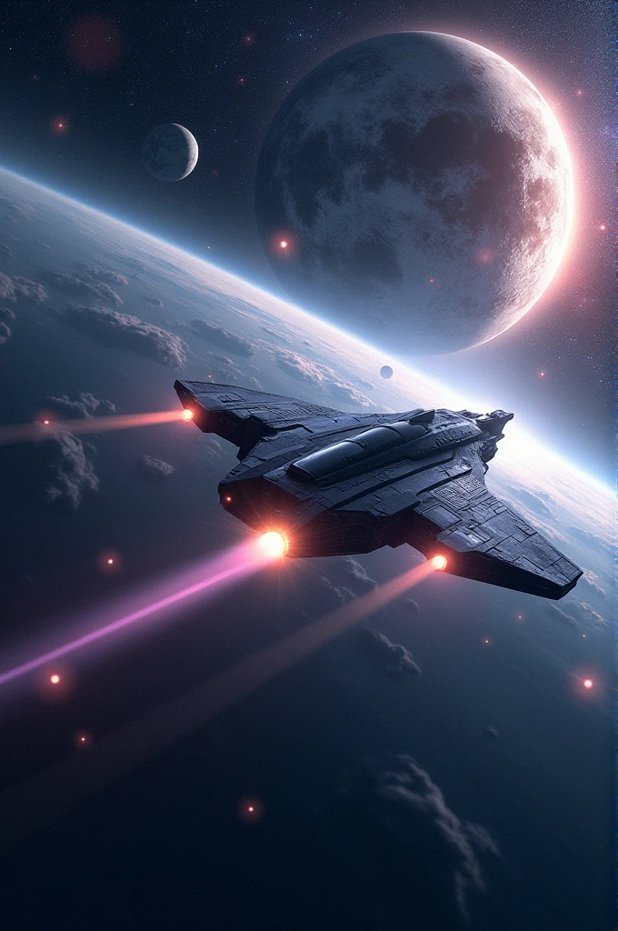 I am flying in solar system milkey way galaxi