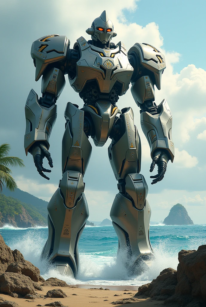 Philippine country as an pacific rim robot