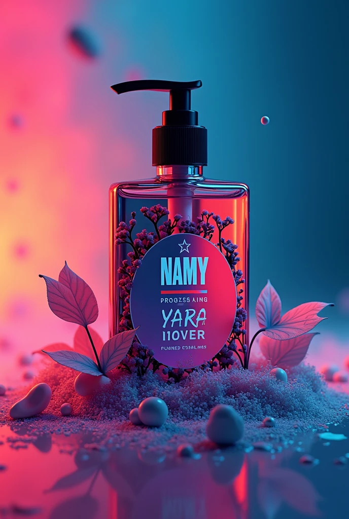 create me a unique colorful Toner brand
the name of my product is "Namy"