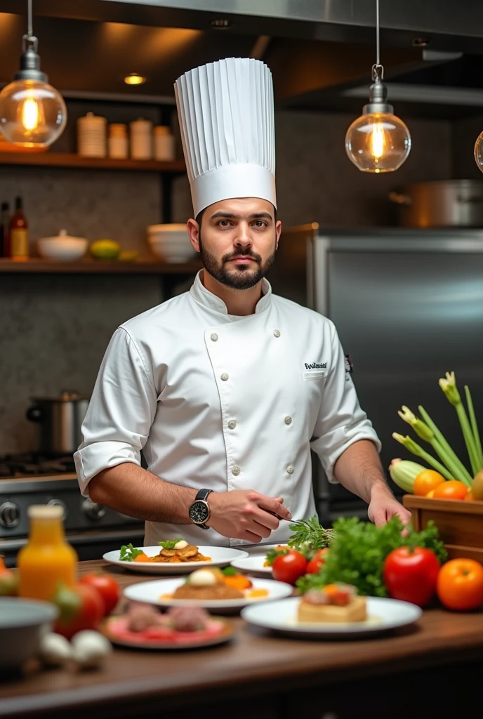 Create an attractive image for a culinary art page called 1000 delicacies
