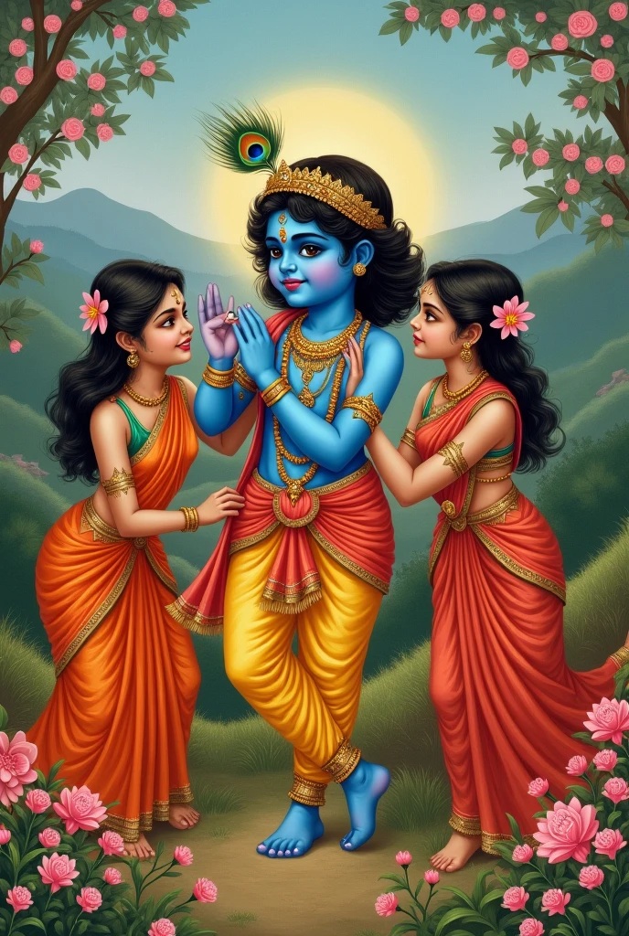  krishna dosto  playing