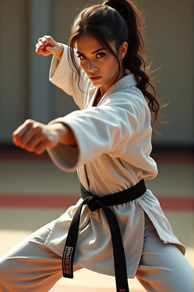 Linda Carter female karate fighter