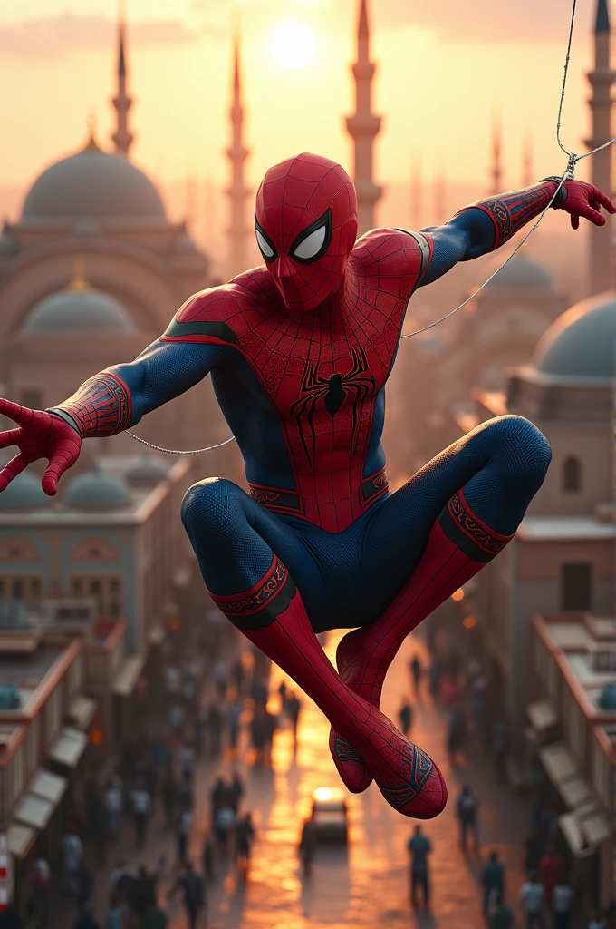 Spider man in muslim