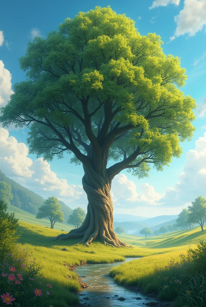 Create a picture of a tree