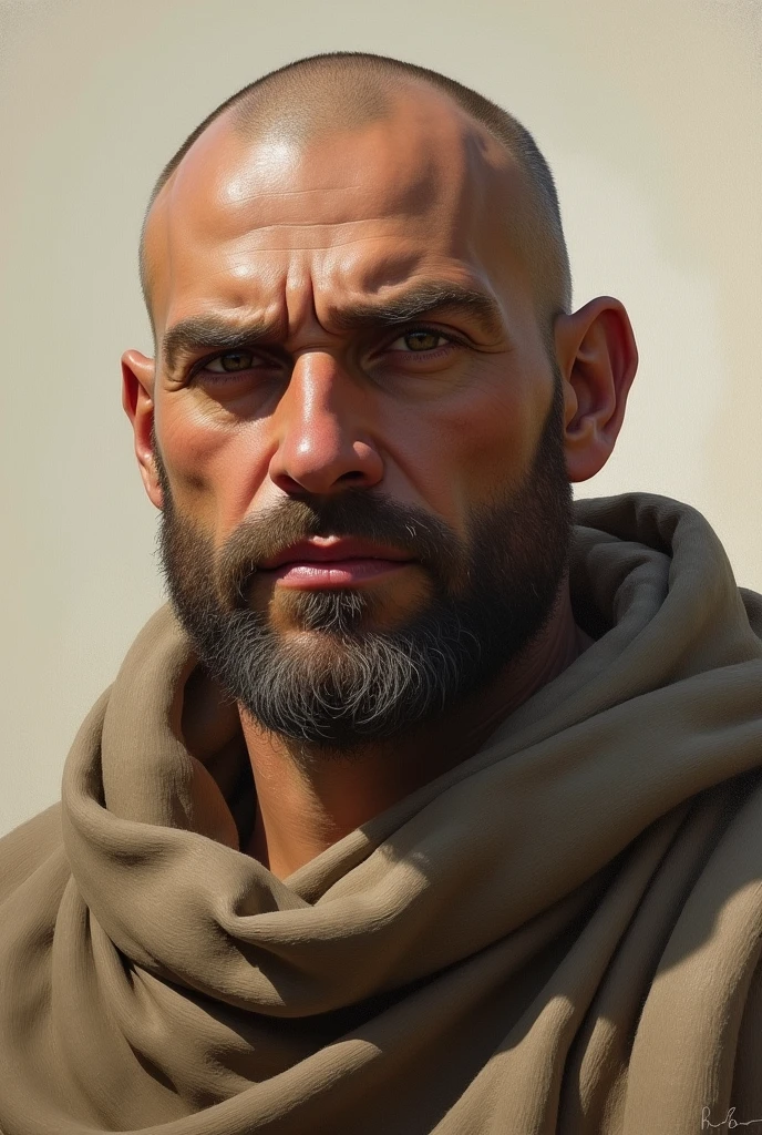 a man of small stature”, the Acts of Paul state, apocryphal writing of the second century, “partially bald, bow legs, of robust build, eyes close to each other, and a somewhat curved nose.”