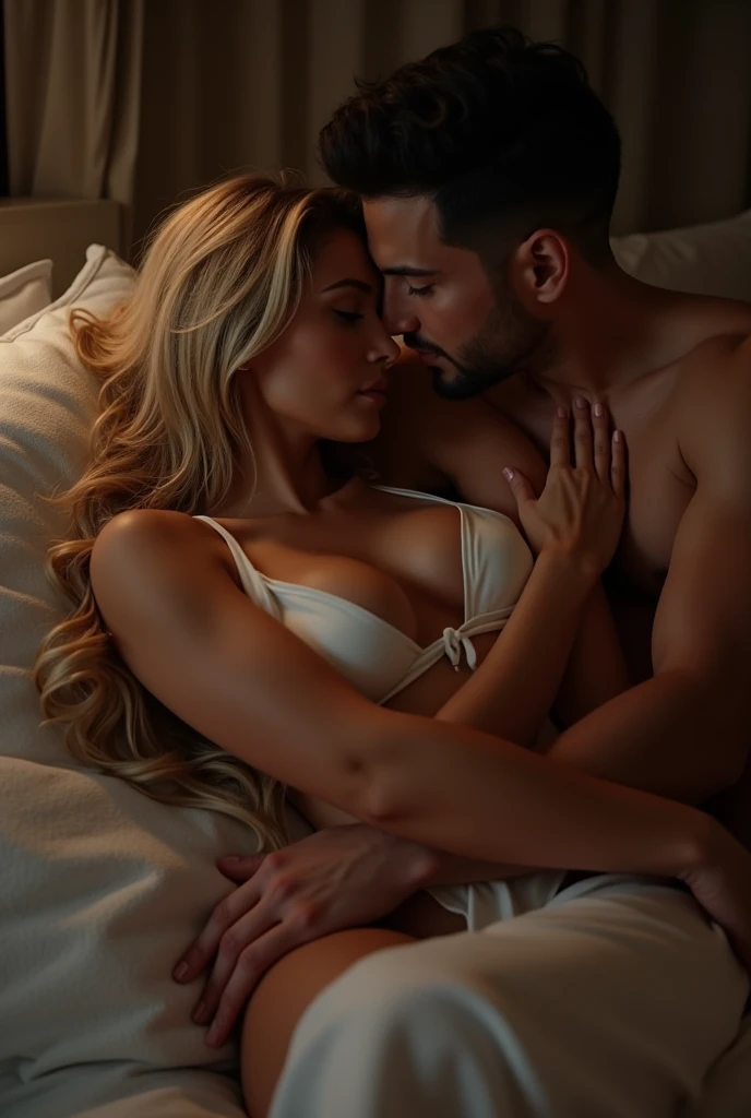 Hot mom in Hull sexy bedroom kiss your sister and husband