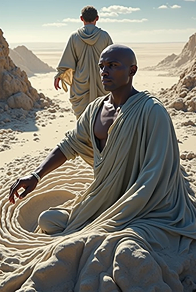 Subject in picture sand bending