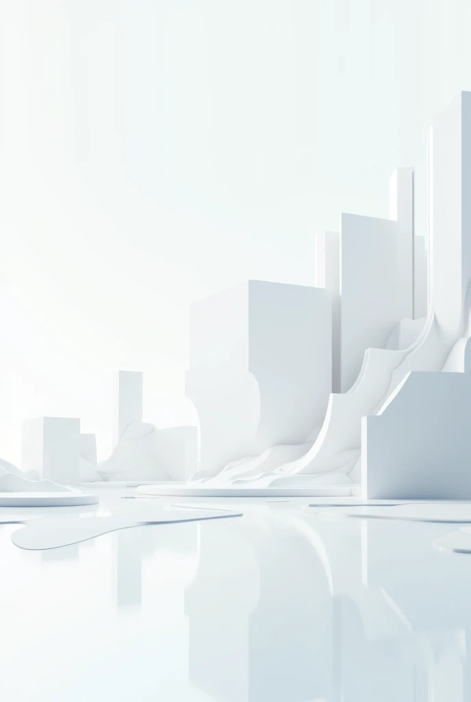 abstract technology based white background