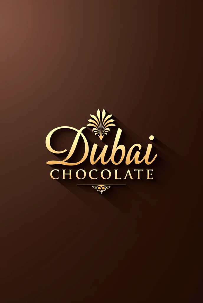 Make me a dubai chocolate classic logo