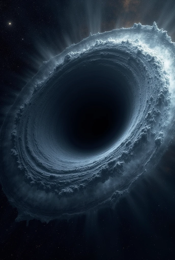 Two black hole fusing  together wallpaper for mobile