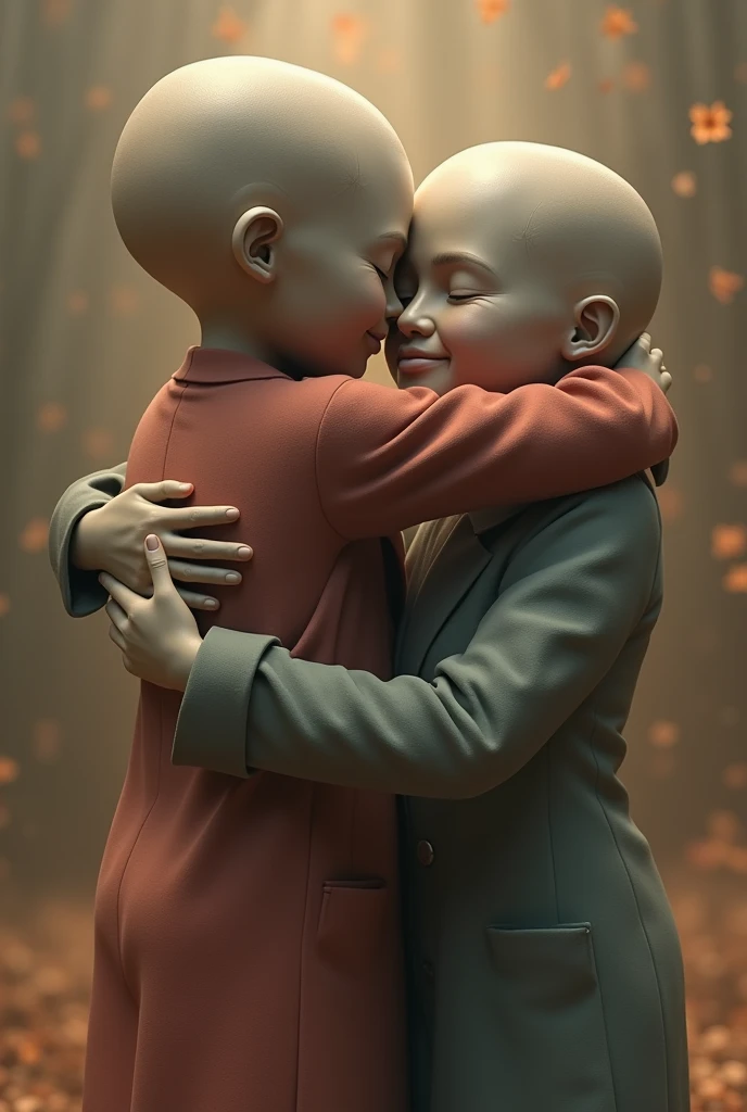 Make them hug each other