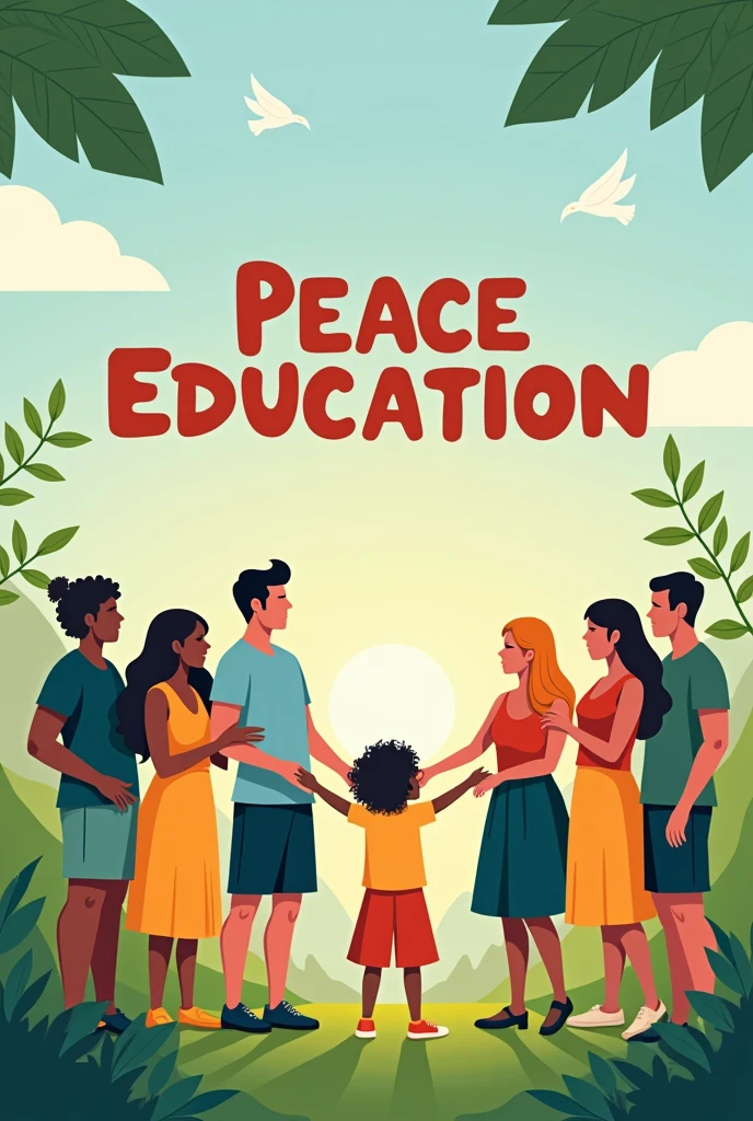 Theme is peace education but a slogan 