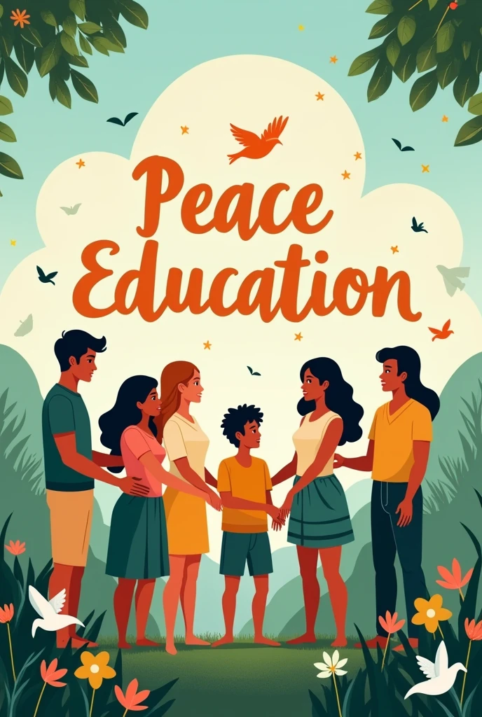 Theme is peace education but a slogan 