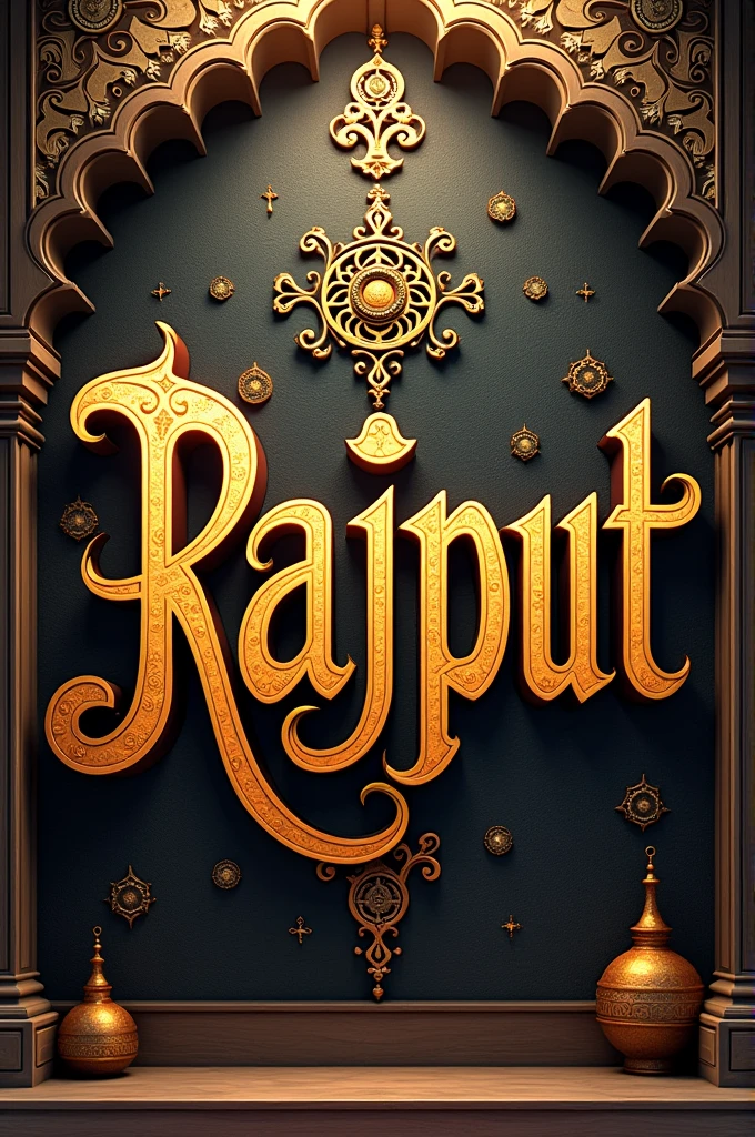 RAJPUT IN LETTERS
