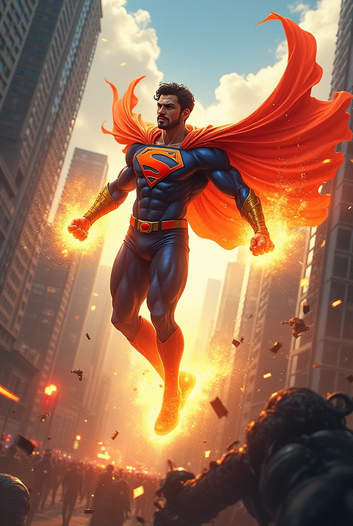 Flying jatt fighting