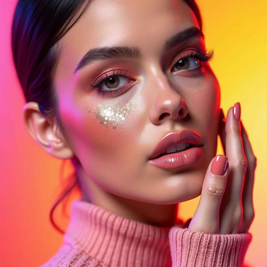 instagram post visual identity makeup