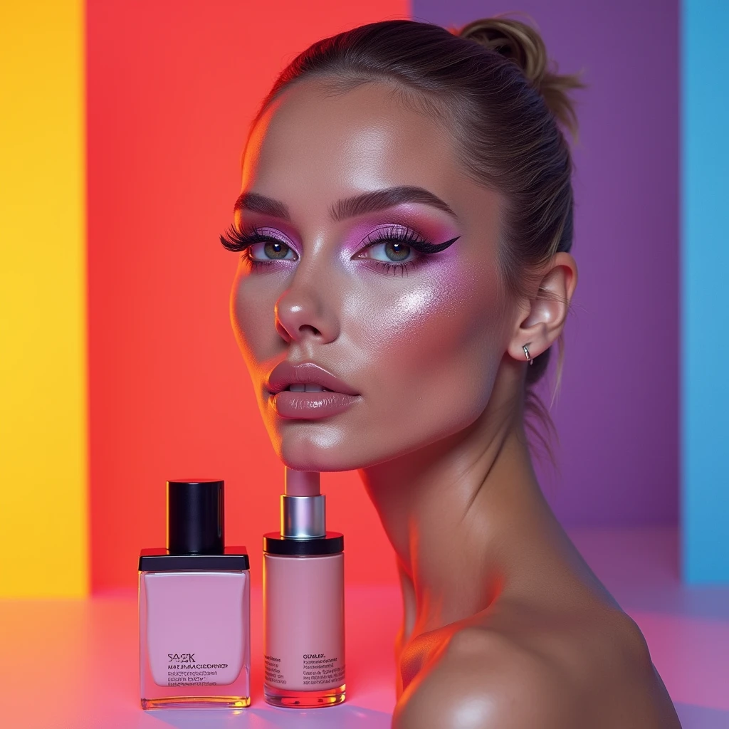 instagram post visual identity makeup