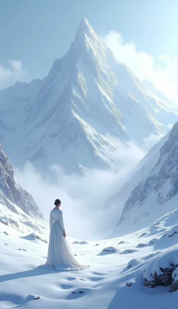 best quality, high quality, ultra quality, 8k, masterpiece, detailed, extremely detailed, insanely detailed, ultra detailed, ultra highres ,exquisite, Snow Scenery