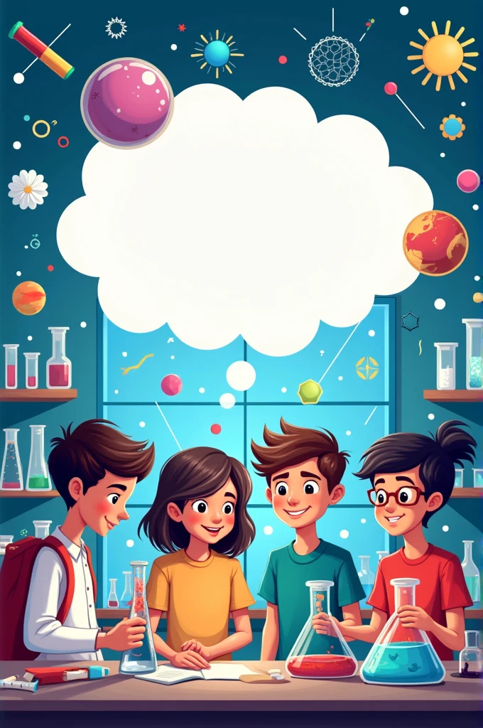 A cover page for class seven science book in bengali of national curriculum and textbook board of Bangladesh. 