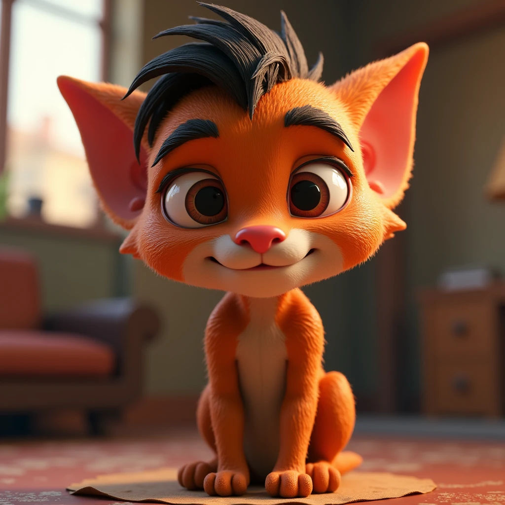 animation character, stylized character, animation style rendering, 3d stylized, Arnold Maya rendering, Stylized 3D rendering, toon render screenshot, 3d character, 3d character, Stylized 3D rendering, 3D character rendering, cartoon character, Personagem de close up, character posing, (Pixar-style) (master part:1.2) (bokeh) (best qualityer) (skin detailed) (detailed texture) (8k) (Argilla) (cinematic lighting) (sharp focus