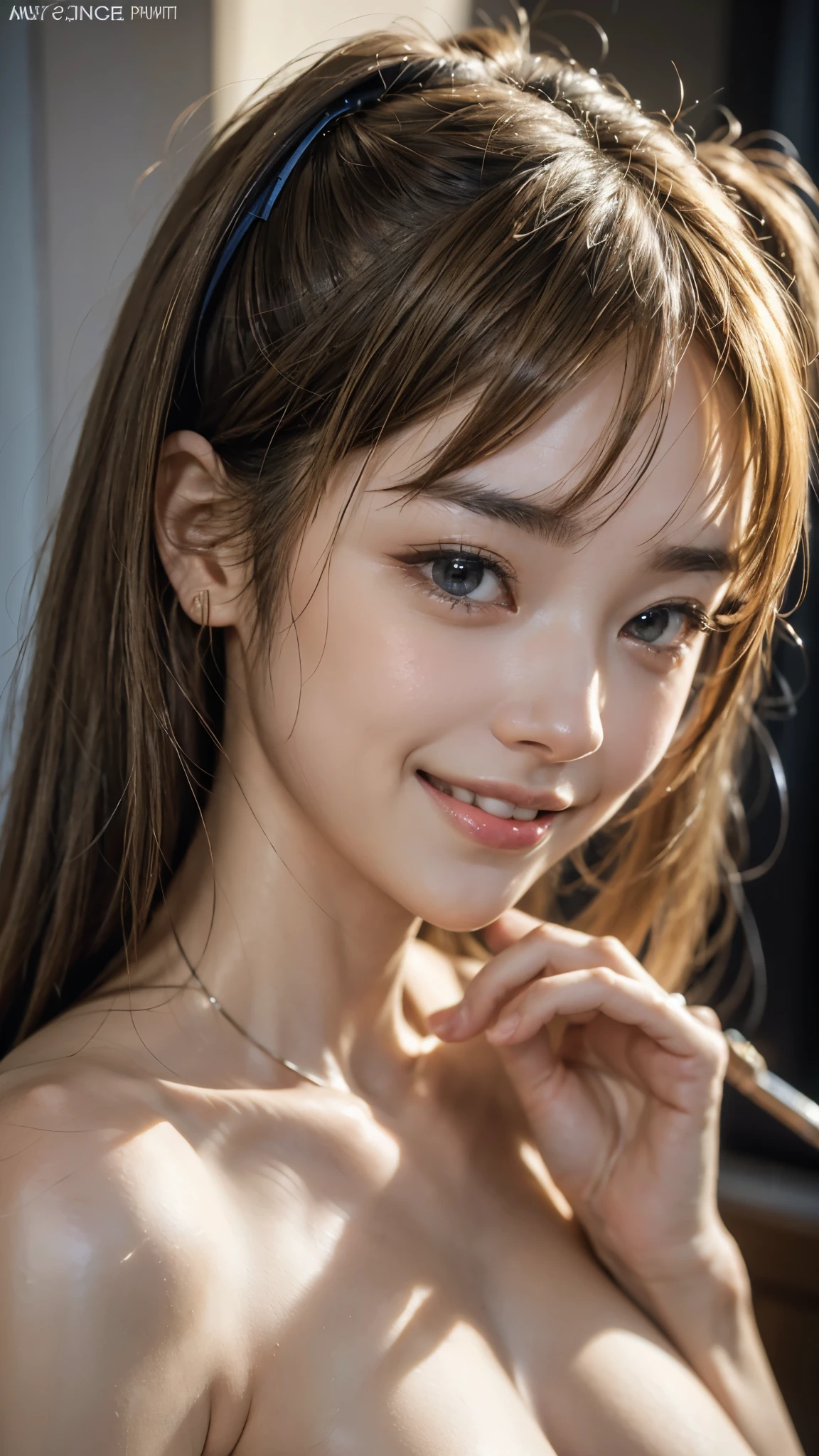 (beauty写真)
(masterpiece:1.3)Beautiful Japanese 2,beauty,((smile:1.4)),Beautiful Face,(Full body photo:1.2),Beautiful and delicate eyes,((Semi-nude:1.4)),Fold your arms in front of your chest,Realistic eyes,Beautiful Skin,Realistic skin texture(Real Skin)Glowing Skin,Professional Lighting,((Shiny blonde twin tails)),((Short bangs)),,Center of chest,High resolution,Sharp focus,Ultra-high definition eyes,