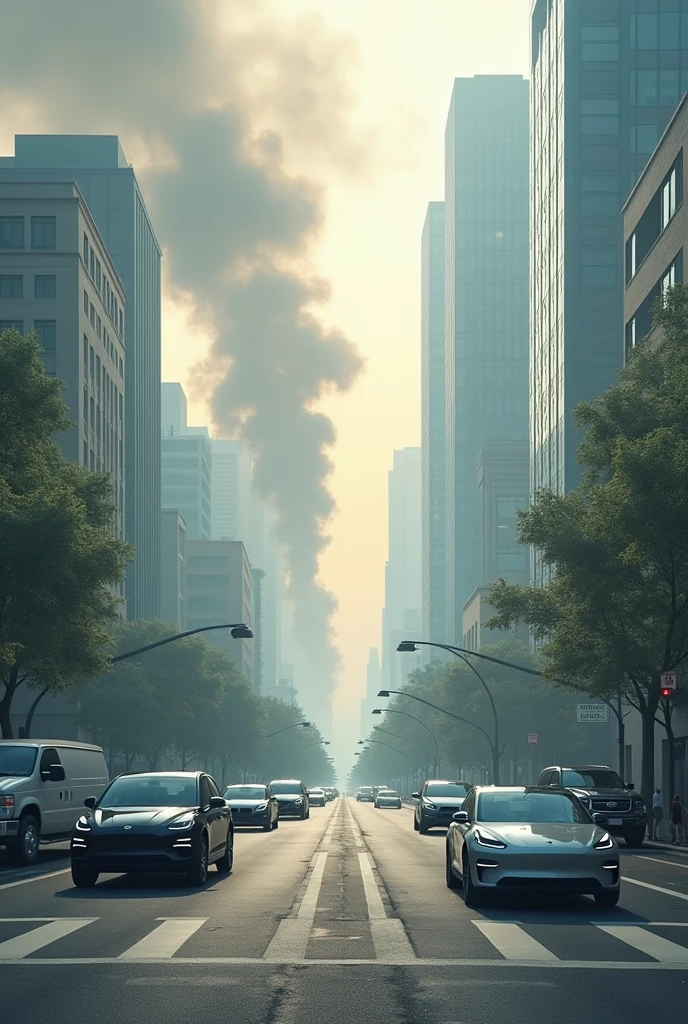 Engine pollution vs electric vehicle pollution