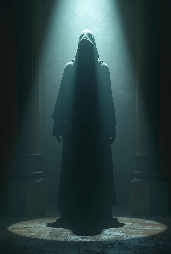 Mysterious shadow make the picture as real as possible 