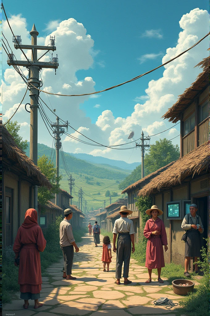 digitalization enters the village
