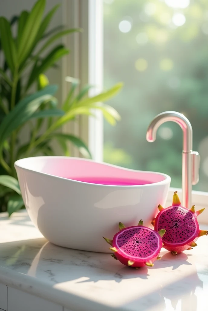 Mosturizer tub and Dragon fruit