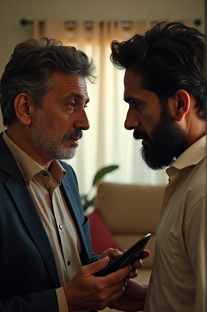 Son-in-law: (Nevasly) hold on his phone and said No, Dad, nothing, just got a call… Mridha Sahib: (Raising N Ayebaro) Call? Whose call? What do you need to fear?