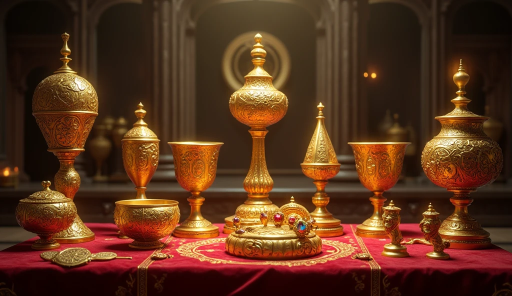 sacred gold objects

