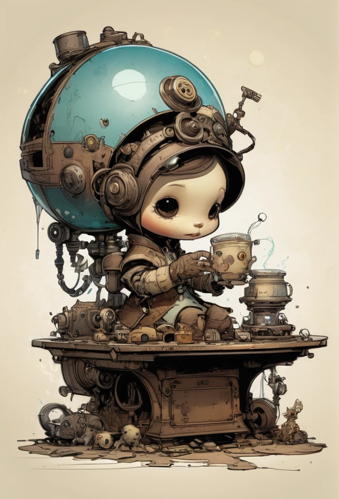 by Brian Kesinger, best quality, masterpiece, Ultra high detail, 8k