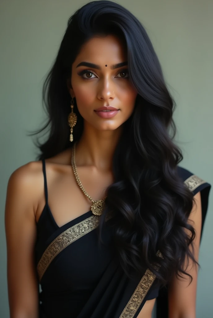 Mia khalifa face kartina kaif lips deepika height sai pallavi hair wearing black sared