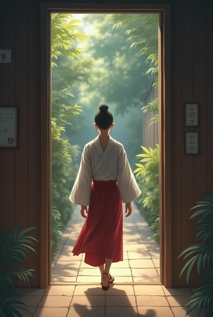 Xiao Master走向女孩家 | Xiao Master迈出电梯，Going to the girl&#39;s home。| Xiao Master（Inner monologue）：tonight，Another challenge。But more importantly，To bring her peace and comfort。| Xiao Master | Mid-shot | Head-up | Fixed shot | 1s | Firm footsteps |