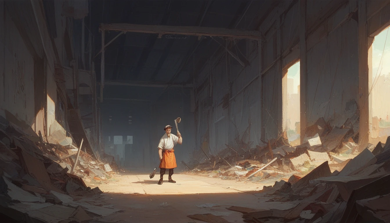 Create an ultra-realistic and stunning 8K video cover focusing on the theme of reconstruction and leadership. En el centro de la imagen, put Nehemiah in the spotlight, with a determined and inspiring expression. It must be in the foreground, wearing traditional period clothing and holding permission documents. Ao fundo, show a dynamic scene of Jerusalem under reconstruction, with workers and construction materials visible. The partially reconstructed city walls and gates must be clearly visible. Use vibrant colors and dramatic lighting to create strong contrast.. Add callout text at the top: &#39;Nehemiah: The Leader Who Transformed Jerusalem&#39;, using a large, eye-catching font. Also include a &#39;Subscribe&#39; button to increase click-through rate.. The image should evoke a sense of urgency and grandeur."
