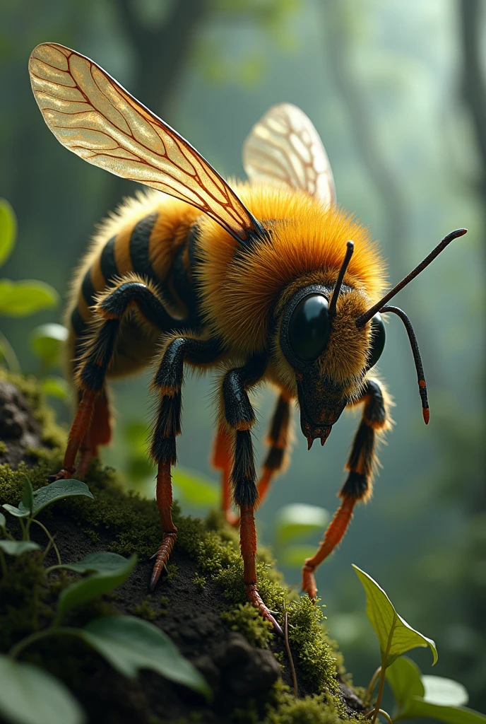 Creature that combines bee and centipede