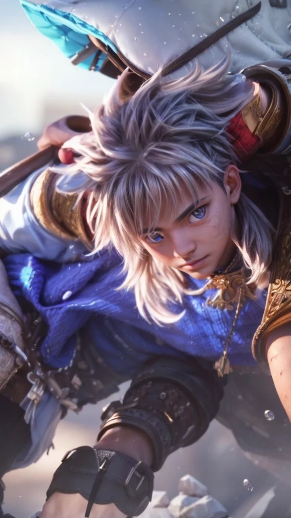 Best quality, masterpiece, detailed skin texture, detailed clothes texture, detailed face, super detail, 8k, intricate detail,1 guy, The color doesn't change, handsome boy,