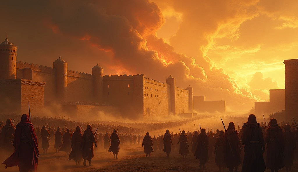 But the sentence was already sealed. that very night, the Medes and Persian armies, led by Cyrus, The large, invaded Babylon. The town, until then considered impenetrable, fell almost without resistance. Belshazzar was killed, and the vast empire of Babylon came to an end.