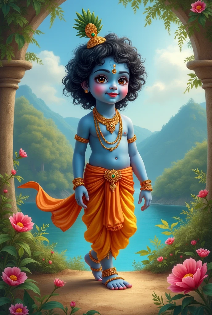 God Krishna childhood