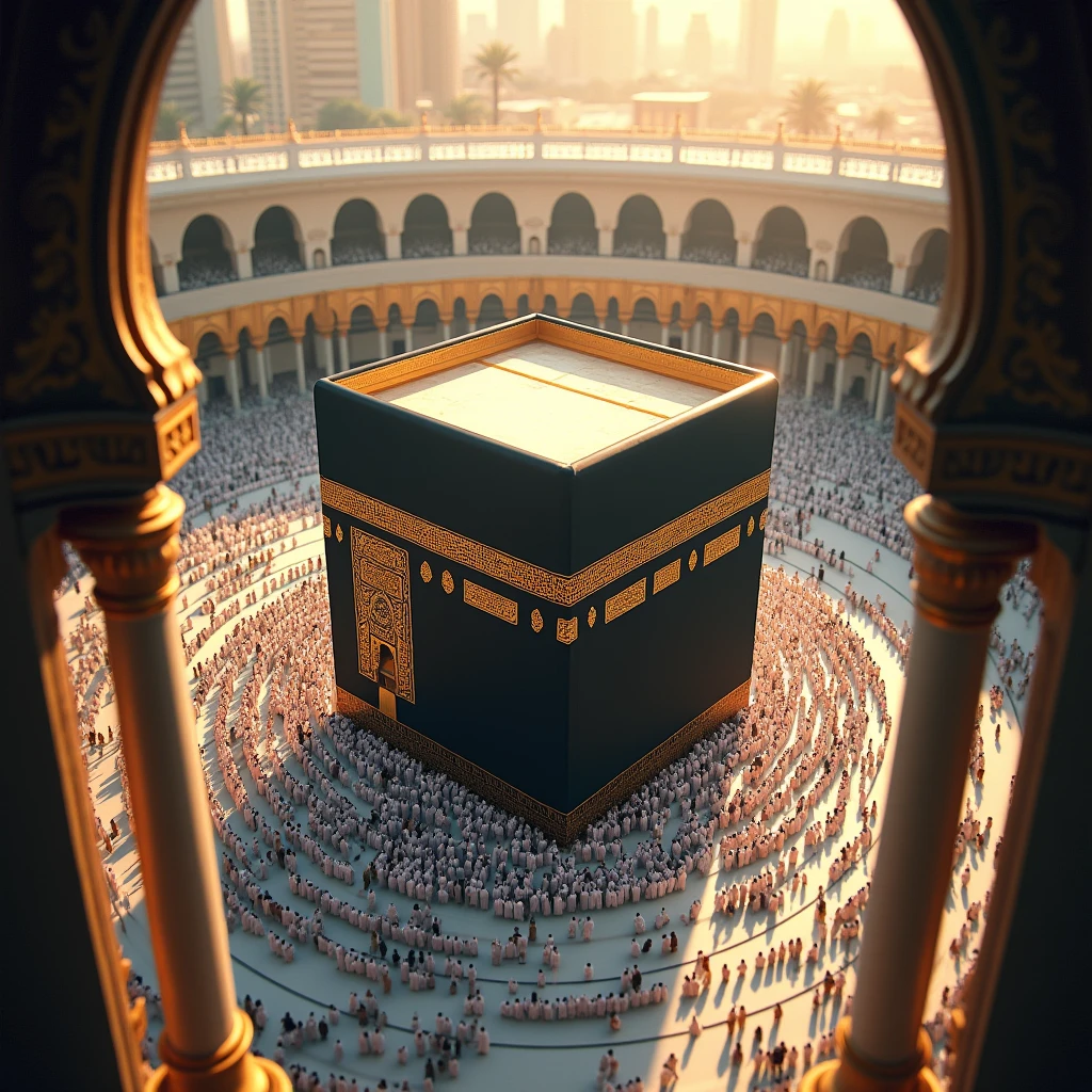 Muslim's kabba shareef beautiful view