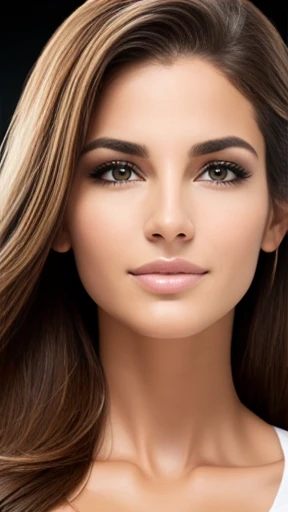  Beautiful Abravanel woman focus on face 