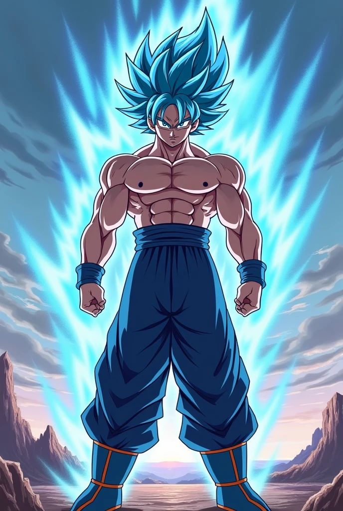 Goku ssj BLUE com basic