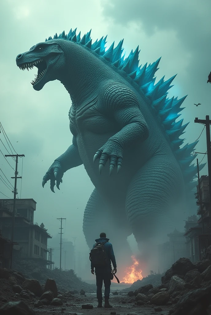 Create a world where Godzilla is mutated