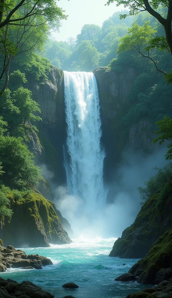 Waterfall Background