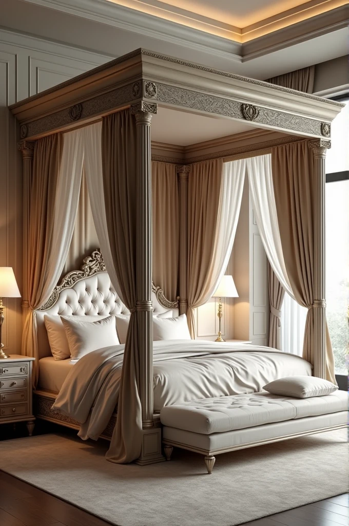 elegant bed