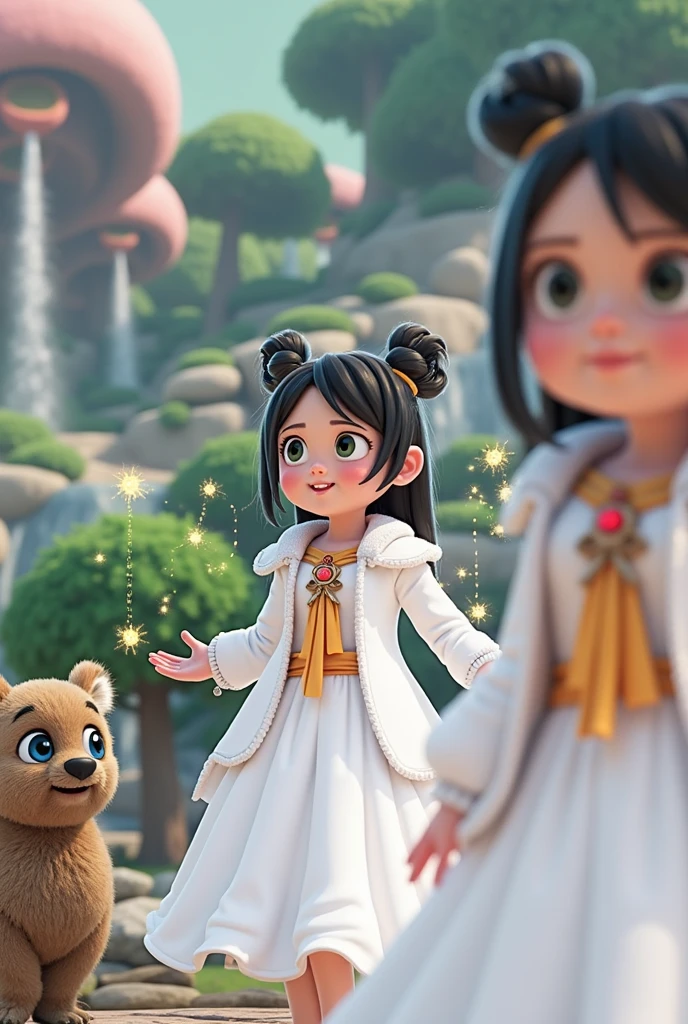 Make it animated 3d style