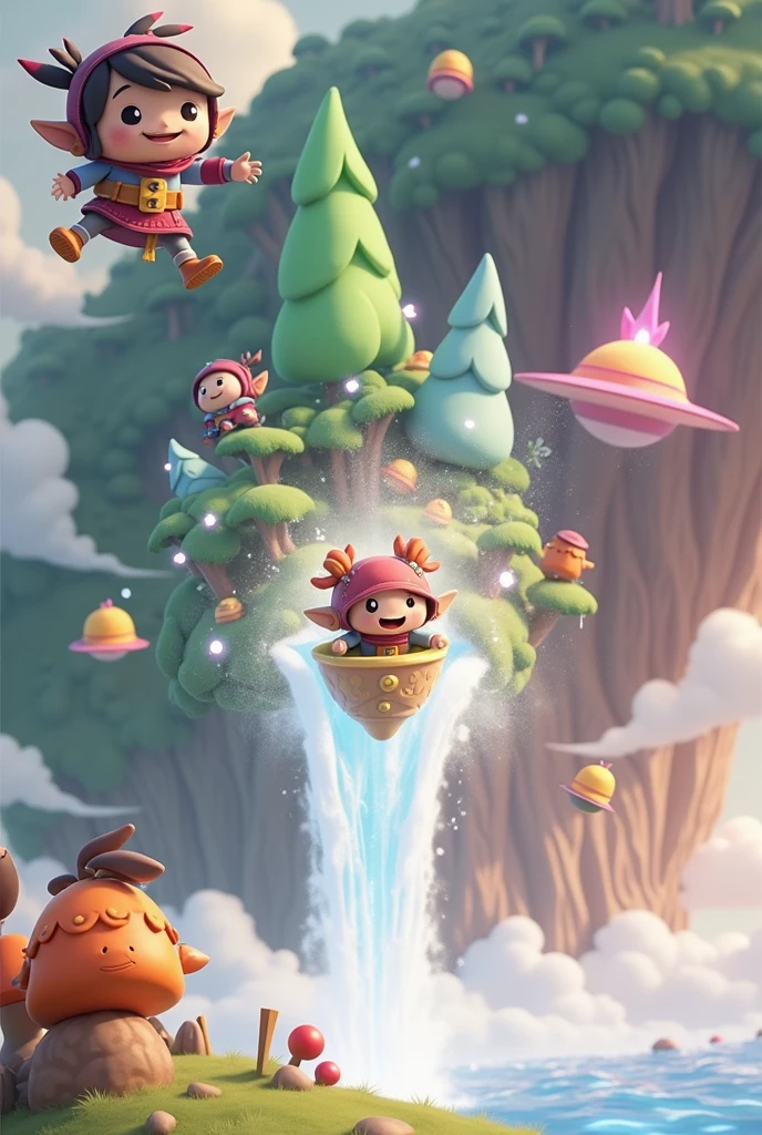 Make it animated 3d style