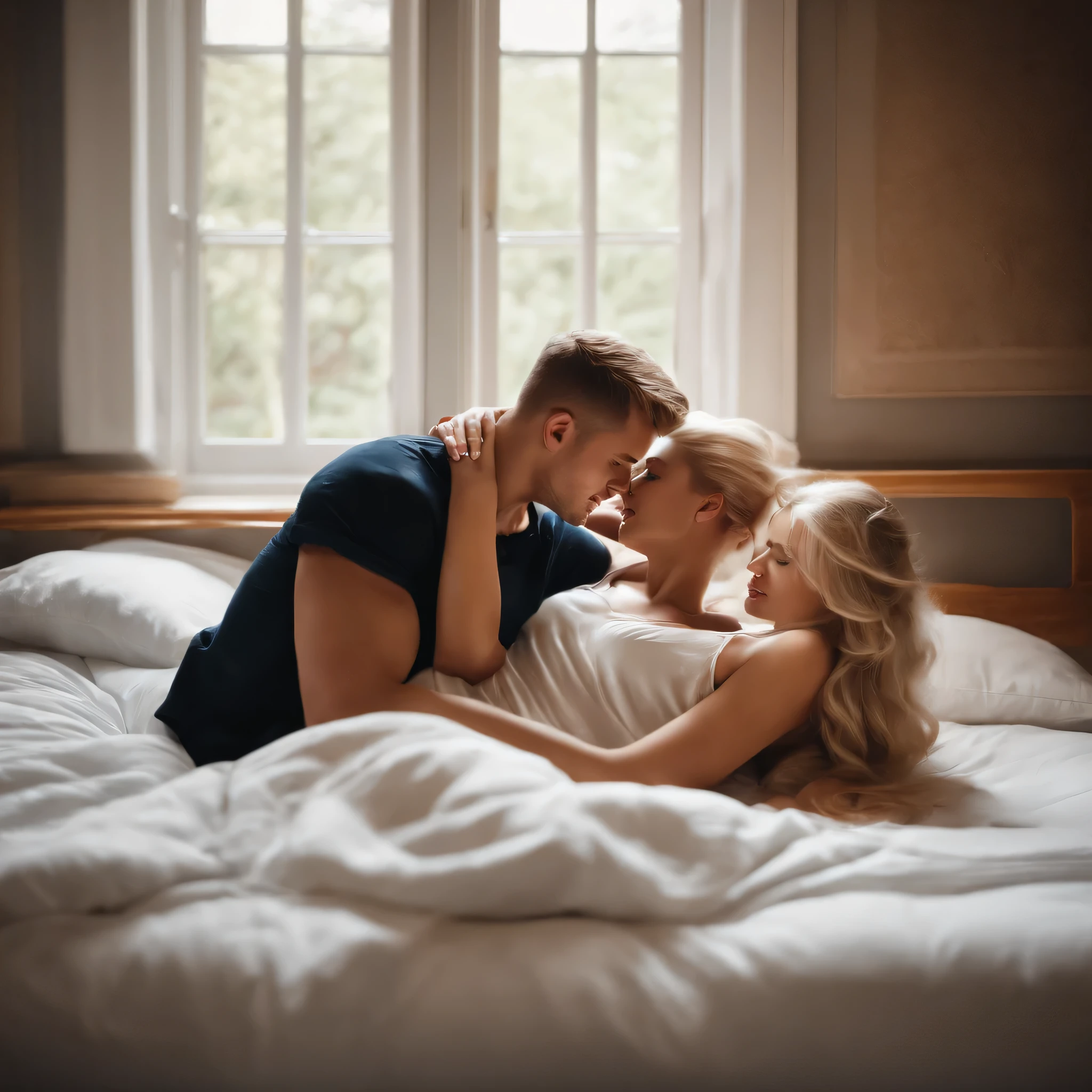 blonde girl having sex with boy , HD quality